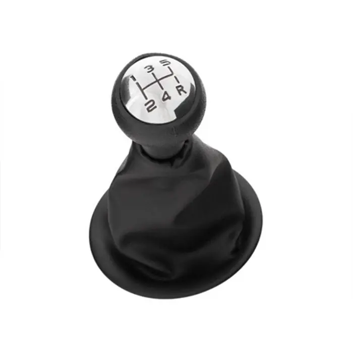 Peugeot Partner új utángyártott fekete váltógomb króm kupakkal szoknyával 5 sebességes járművekhez 2008-tól Biztonságos fizetés